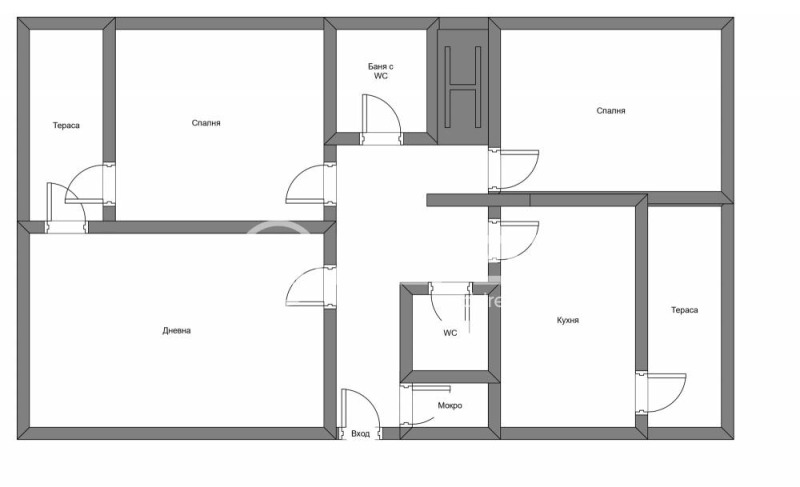 Myytävänä  2 makuuhuonetta Sofia , Razsadnika , 85 neliömetriä | 37642962 - kuva [3]