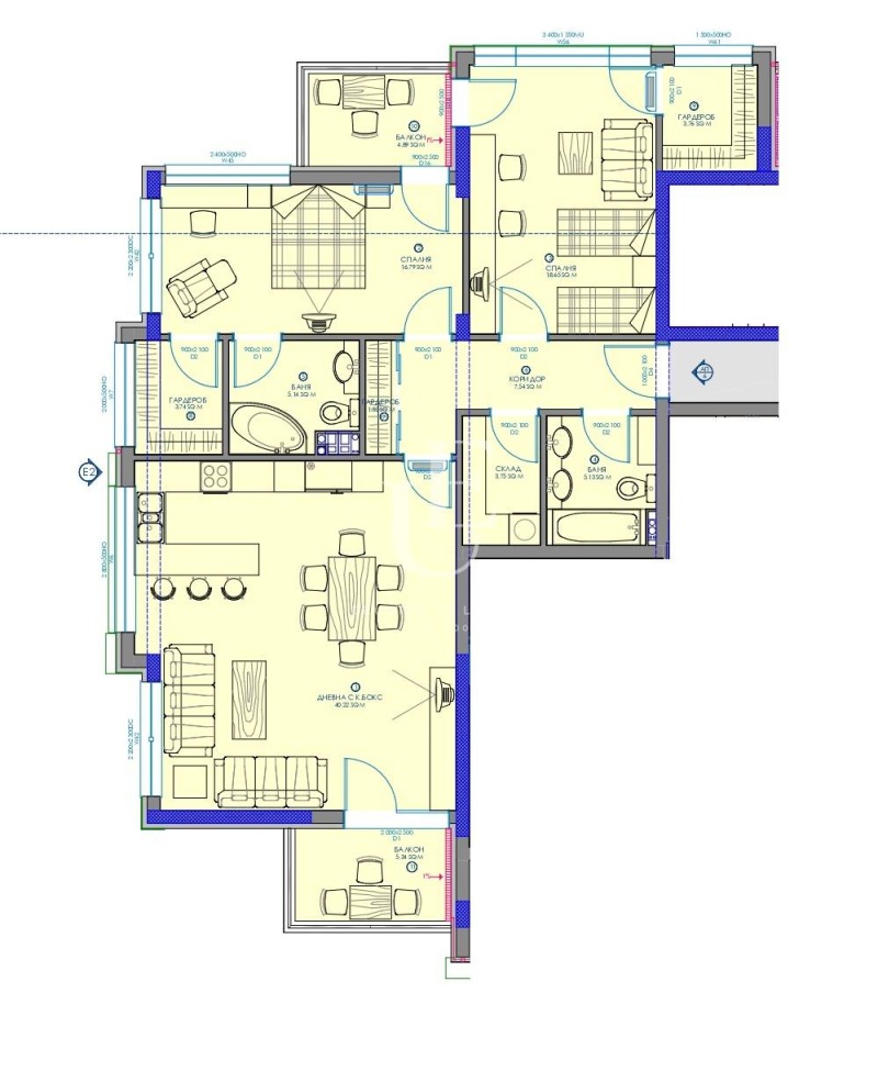 Продава  3-стаен град София , Манастирски ливади , 158 кв.м | 79552050 - изображение [6]