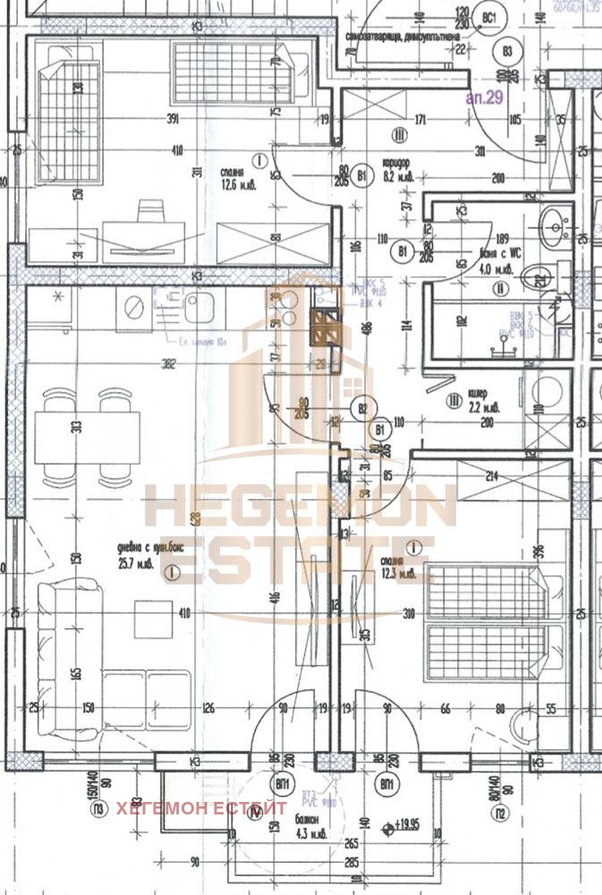 Продава  3-стаен град Варна , Левски 1 , 89 кв.м | 35671250