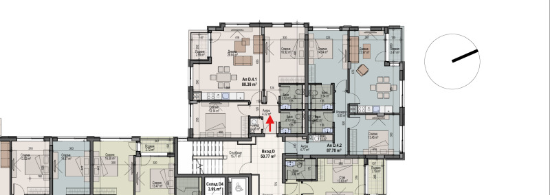 Zu verkaufen  2 Schlafzimmer Sofia , Manastirski liwadi , 104 qm | 53216272 - Bild [2]