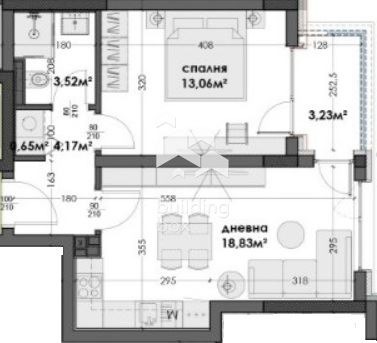 Satılık  1 yatak odası Varna , Izgrev , 74 metrekare | 50925882 - görüntü [2]