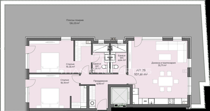 À vendre  2 chambres Plovdiv , Hristo Smirnenski , 134 m² | 93342499 - image [12]
