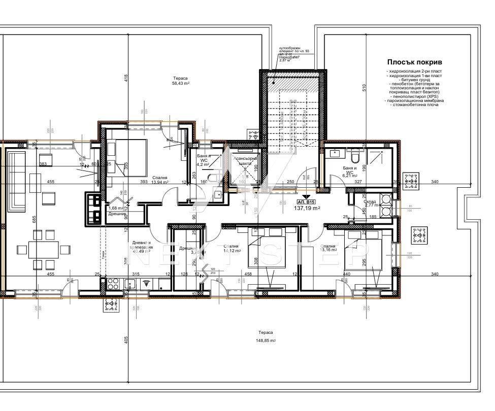 Продава 4-СТАЕН, гр. Пловдив, Остромила, снимка 2 - Апартаменти - 50564906