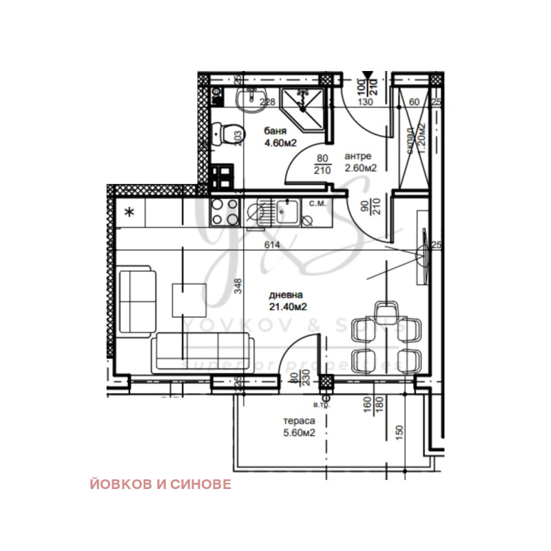 Продава  1-стаен, град Пловдив, Беломорски • 54 100 EUR • ID 53726254 — holmes.bg - [1] 