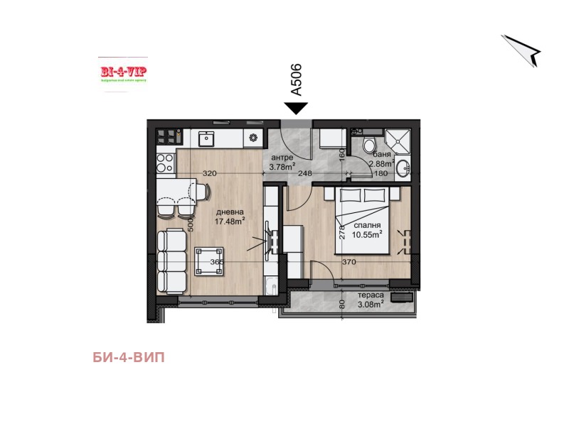 Продава 2-СТАЕН, гр. София, Овча купел, снимка 3 - Aпартаменти - 48585573