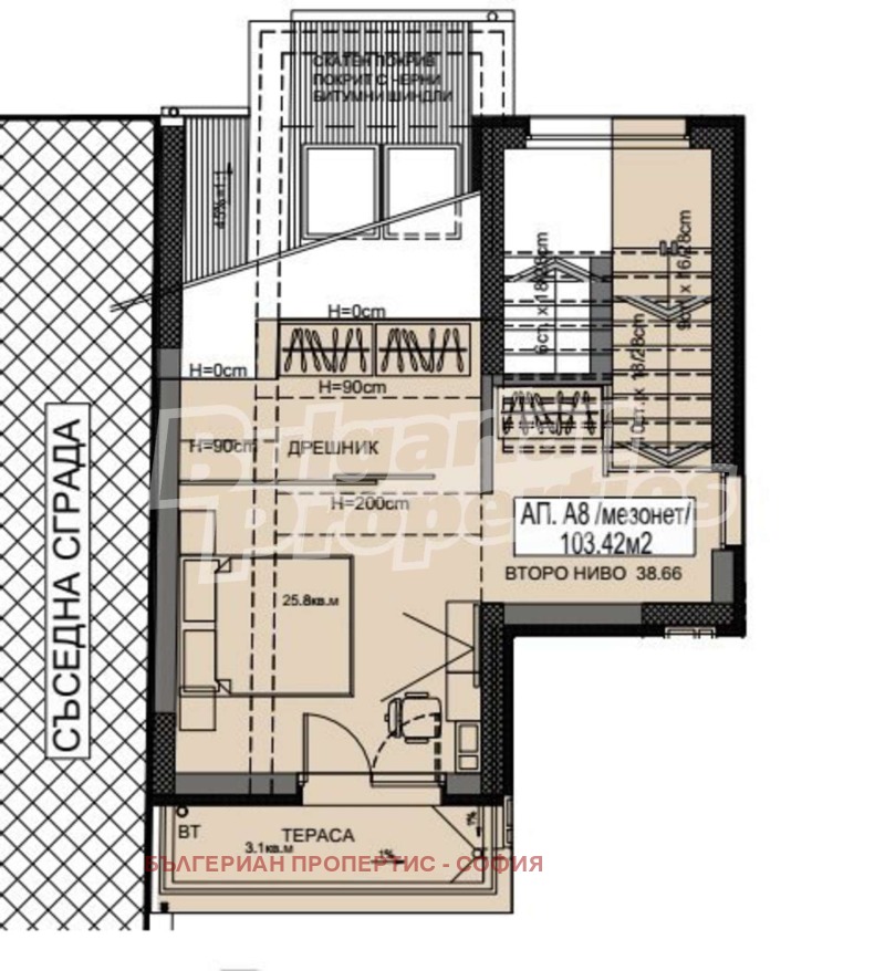Na prodej  2 ložnice Sofia , Bakston , 90 m2 | 81530886 - obraz [2]