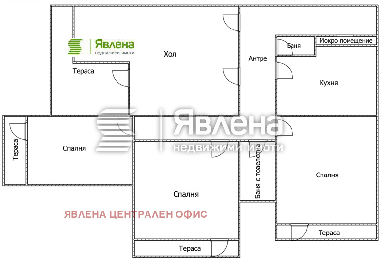 Продава 4-СТАЕН, гр. София, Изток, снимка 12 - Aпартаменти - 47443349