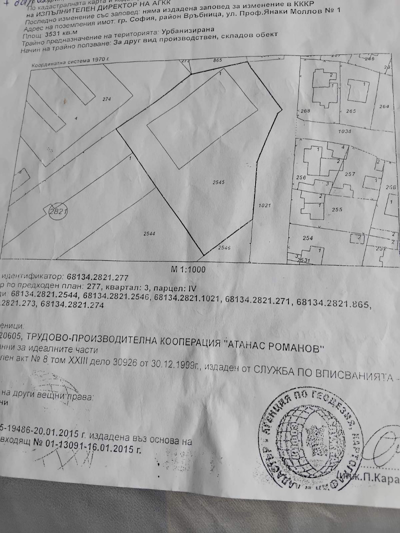 Продава БИЗНЕС ИМОТ, гр. София, Захарна фабрика