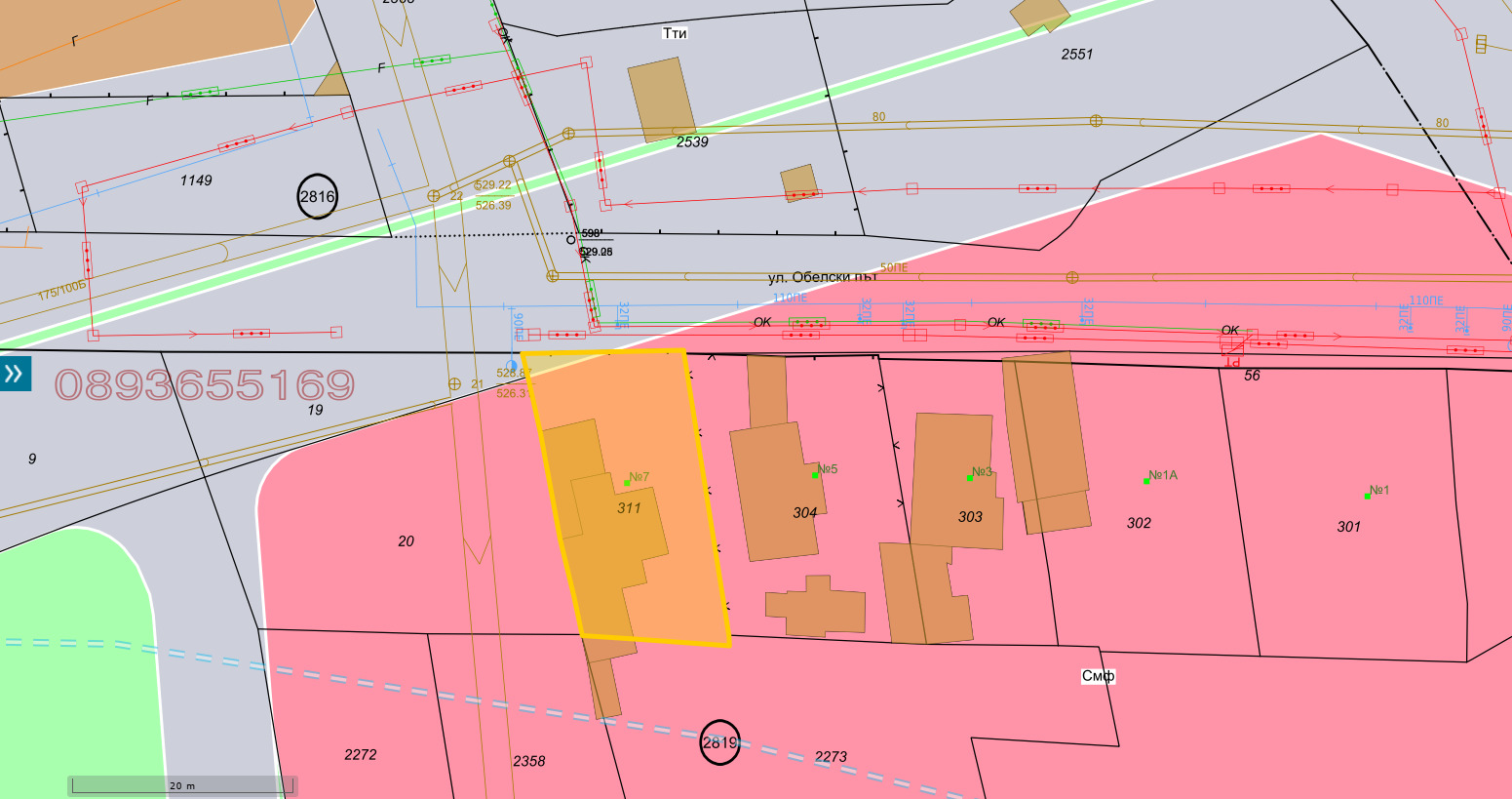 Продава ПАРЦЕЛ, гр. София, Обеля 2, снимка 2 - Парцели - 54136898