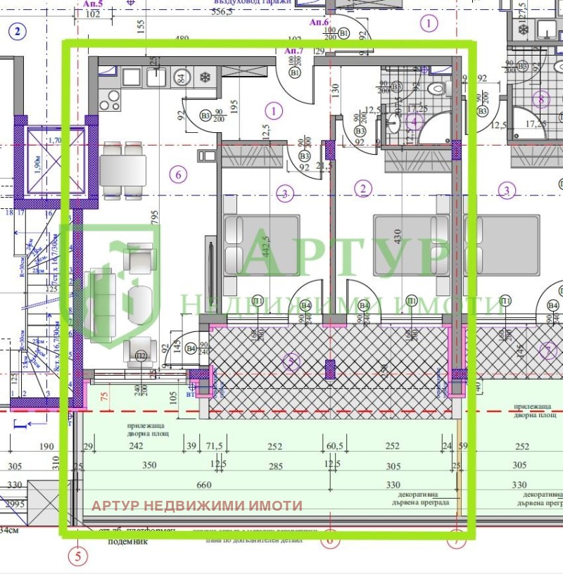 Продава  3-стаен град София , Малинова долина , 126 кв.м | 61244644