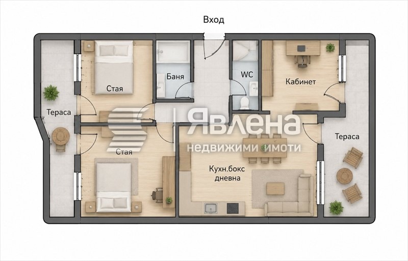 Продава 3-СТАЕН, гр. София, Драгалевци, снимка 14 - Апартаменти - 54920641