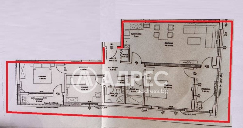 Продава МНОГОСТАЕН, гр. Бургас, област Бургас, снимка 3 - Апартаменти - 52052262