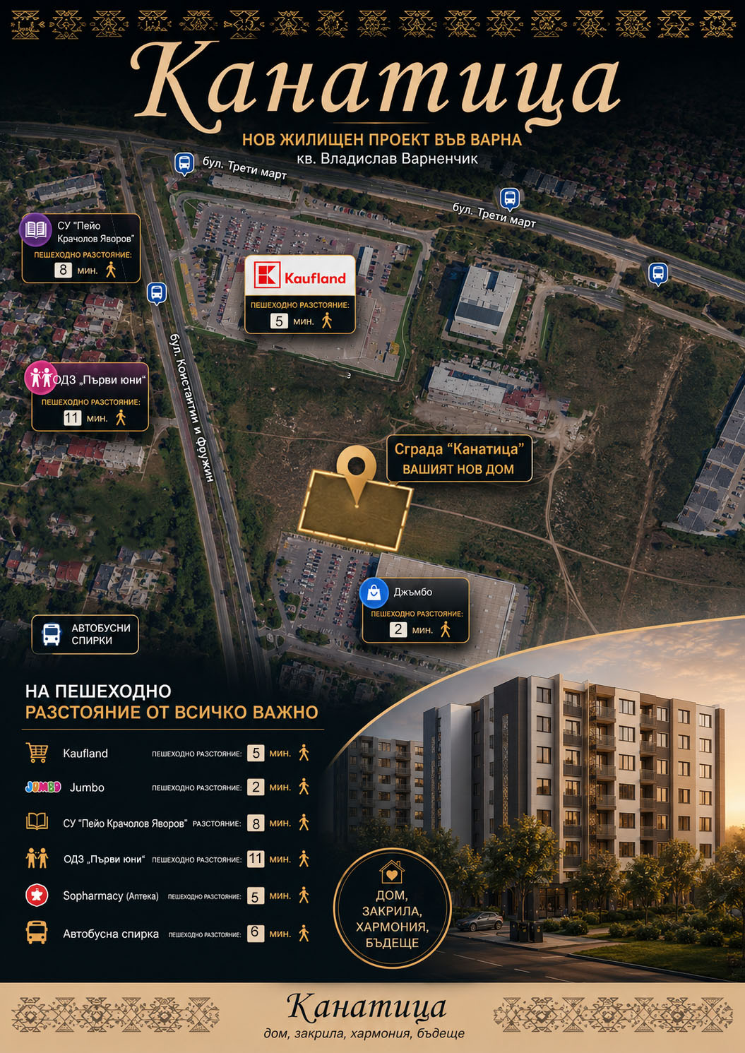 Продава 3-СТАЕН, гр. Варна, Владислав Варненчик 1, снимка 2 - Апартаменти - 52933348