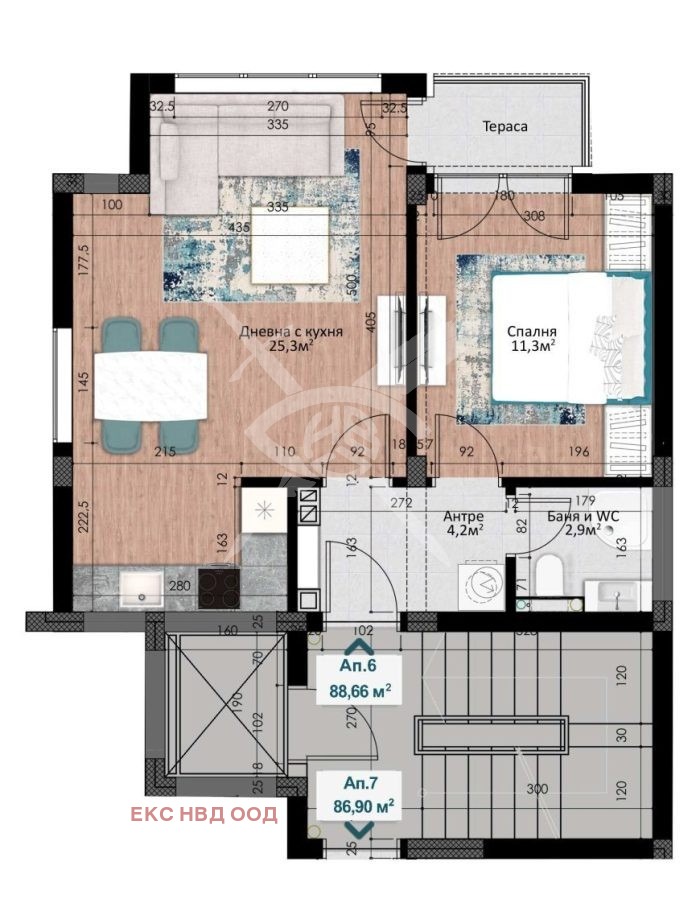 In vendita  1 camera da letto Plovdiv , Karshiiaka , 102 mq | 92583935