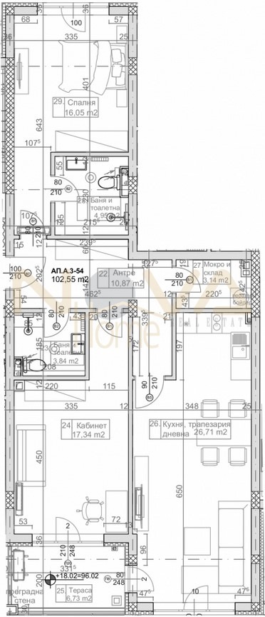 Продава 3-СТАЕН, гр. Варна, к.к. Слънчев ден, снимка 4 - Aпартаменти - 48919794