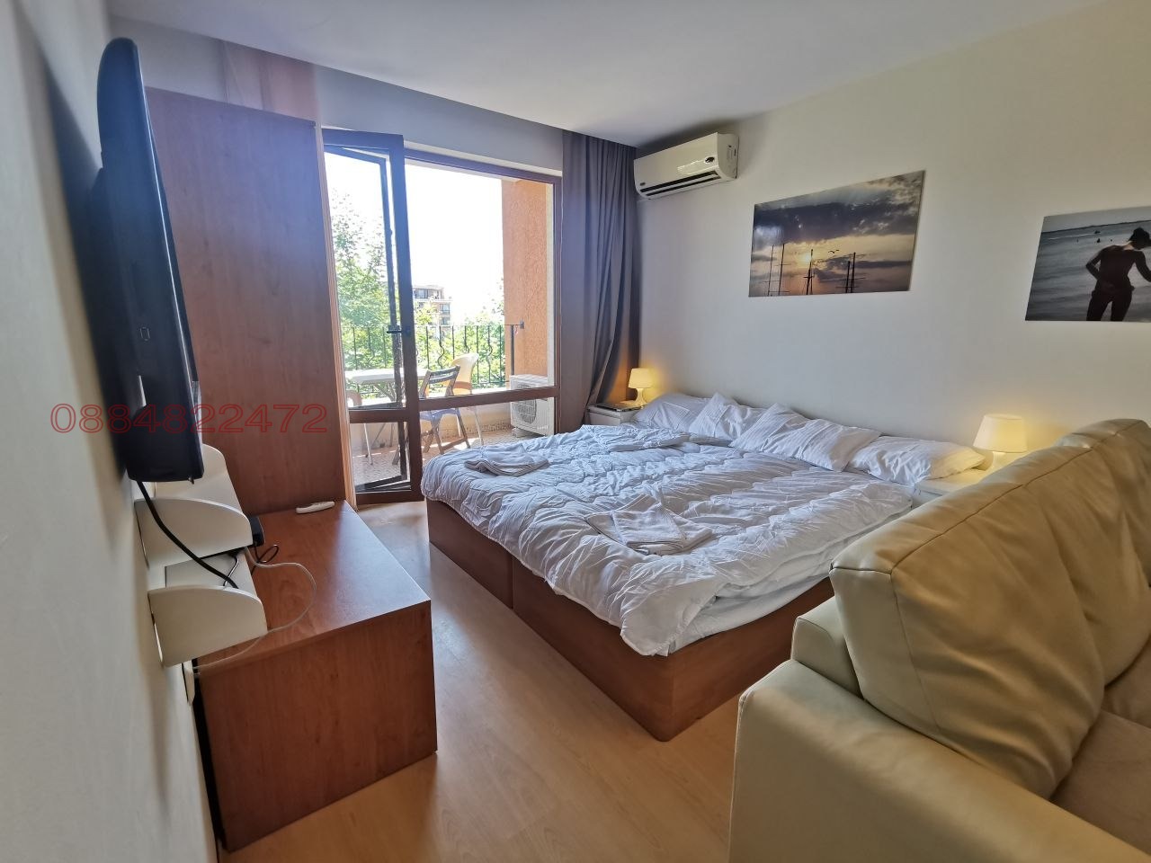 Продава 1-СТАЕН, гр. Свети Влас, област Бургас, снимка 2 - Апартаменти - 55239426