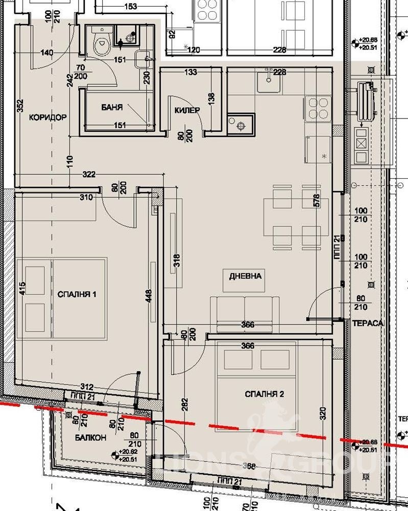 Eladó  2 hálószobás Varna , Levski 2 , 98 négyzetméter | 54607947 - kép [4]