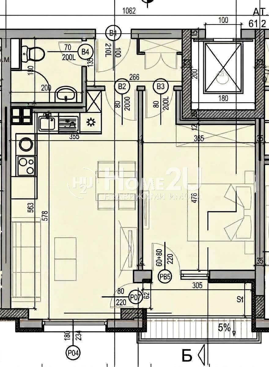 Продава 2-СТАЕН, гр. София, Зона Б-19, снимка 7 - Апартаменти - 54516616