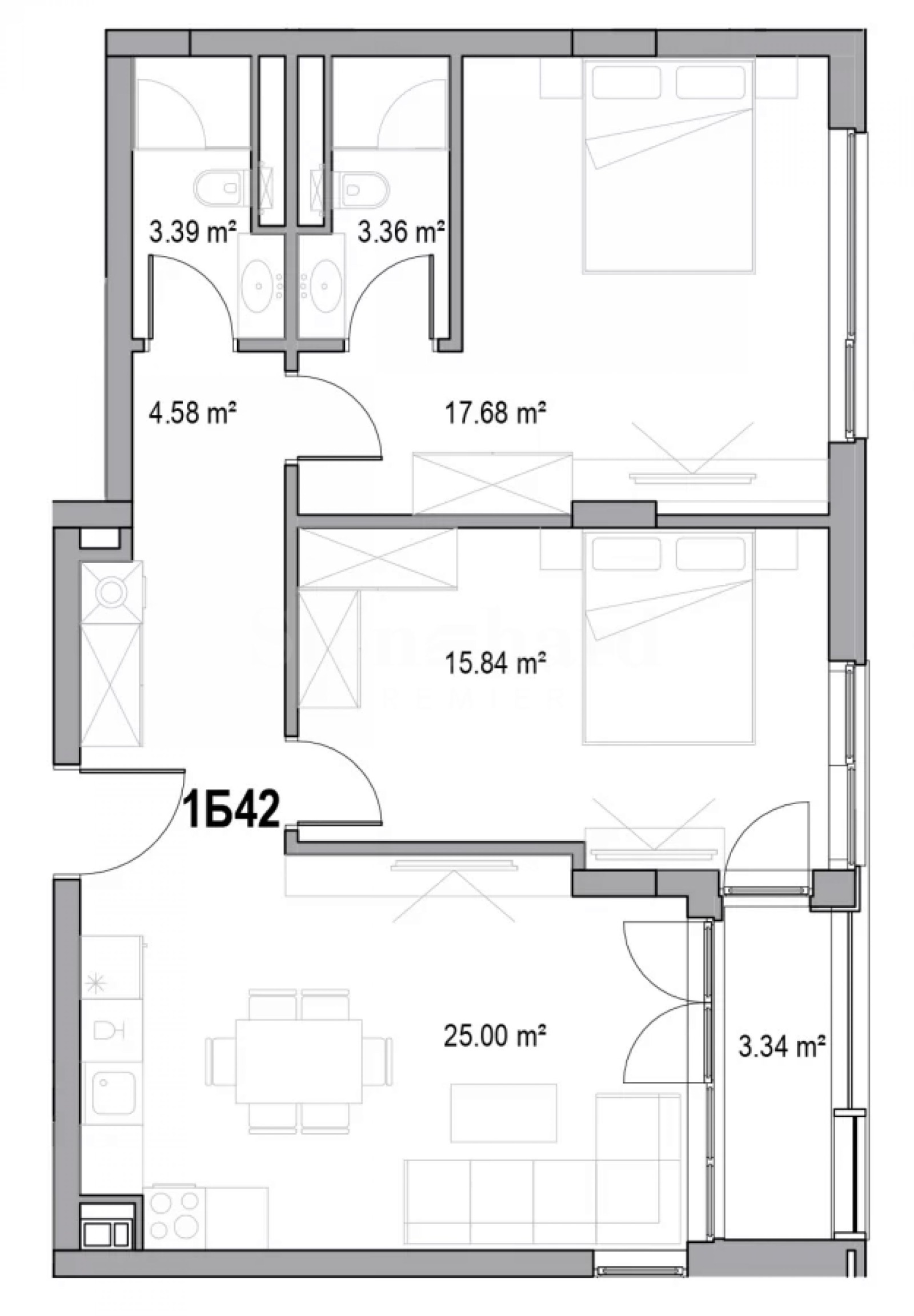 Продава 3-СТАЕН, гр. Пловдив, Христо Смирненски, снимка 16 - Апартаменти - 54697343