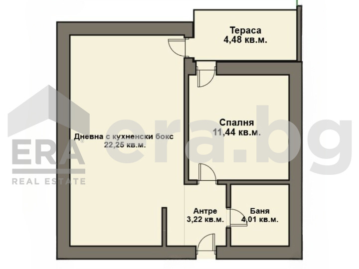Myytävänä  1 makuuhuone Varna , Vazraždane 1 , 68 neliömetriä | 96356373