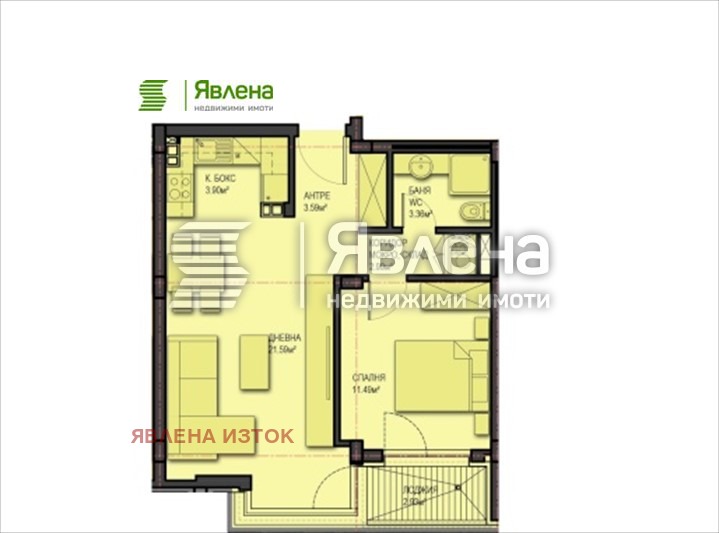 Продава 2-СТАЕН, гр. София, Младост 4, снимка 4 - Апартаменти - 54528693