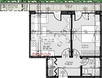 Na prodej  1 ložnice Burgas , Sarafovo , 68 m2 | 70320075 - obraz [2]