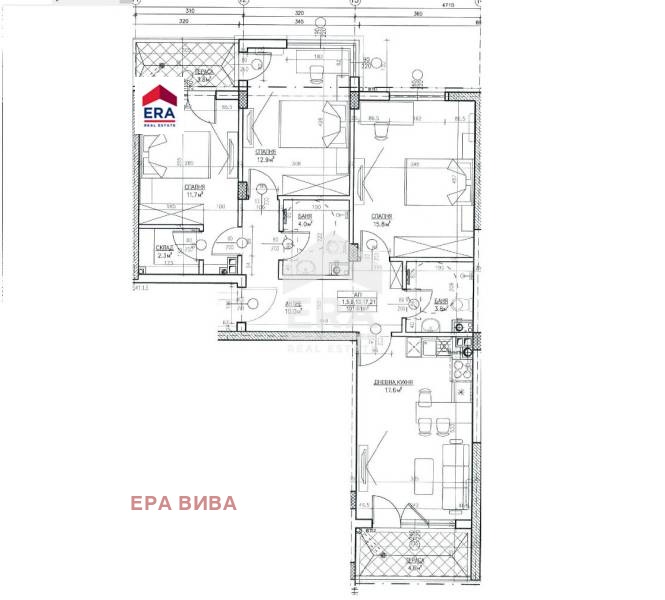 Satılık  3 yatak odası Sofia , Levski G , 120 metrekare | 18516498 - görüntü [5]