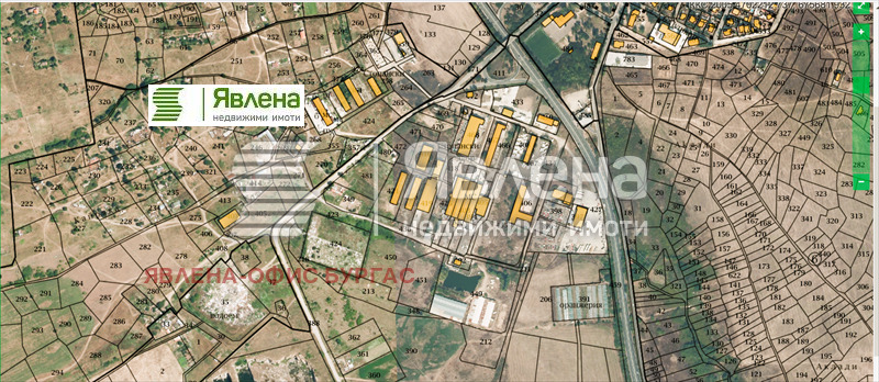 Till salu  Komplott region Burgas , Tjernomorec , 9097 kvm | 74372321