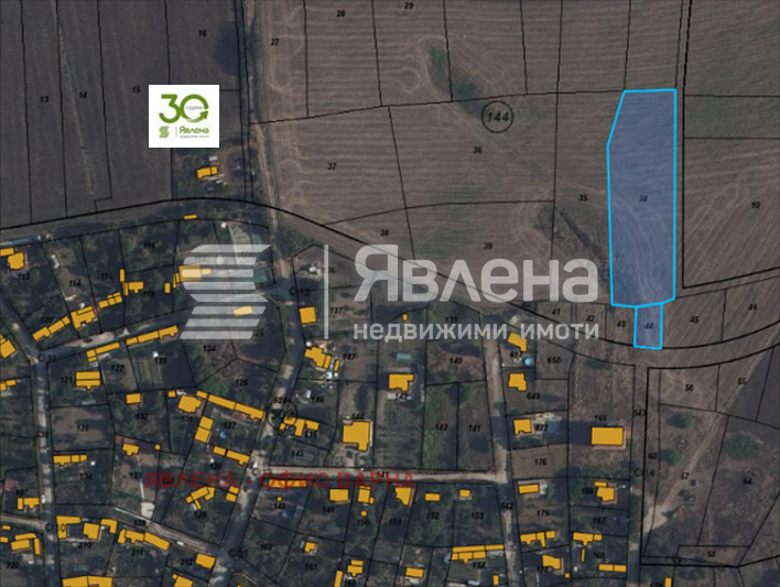 Продава ПАРЦЕЛ, с. Осеново, област Варна, снимка 2 - Парцели - 53651500