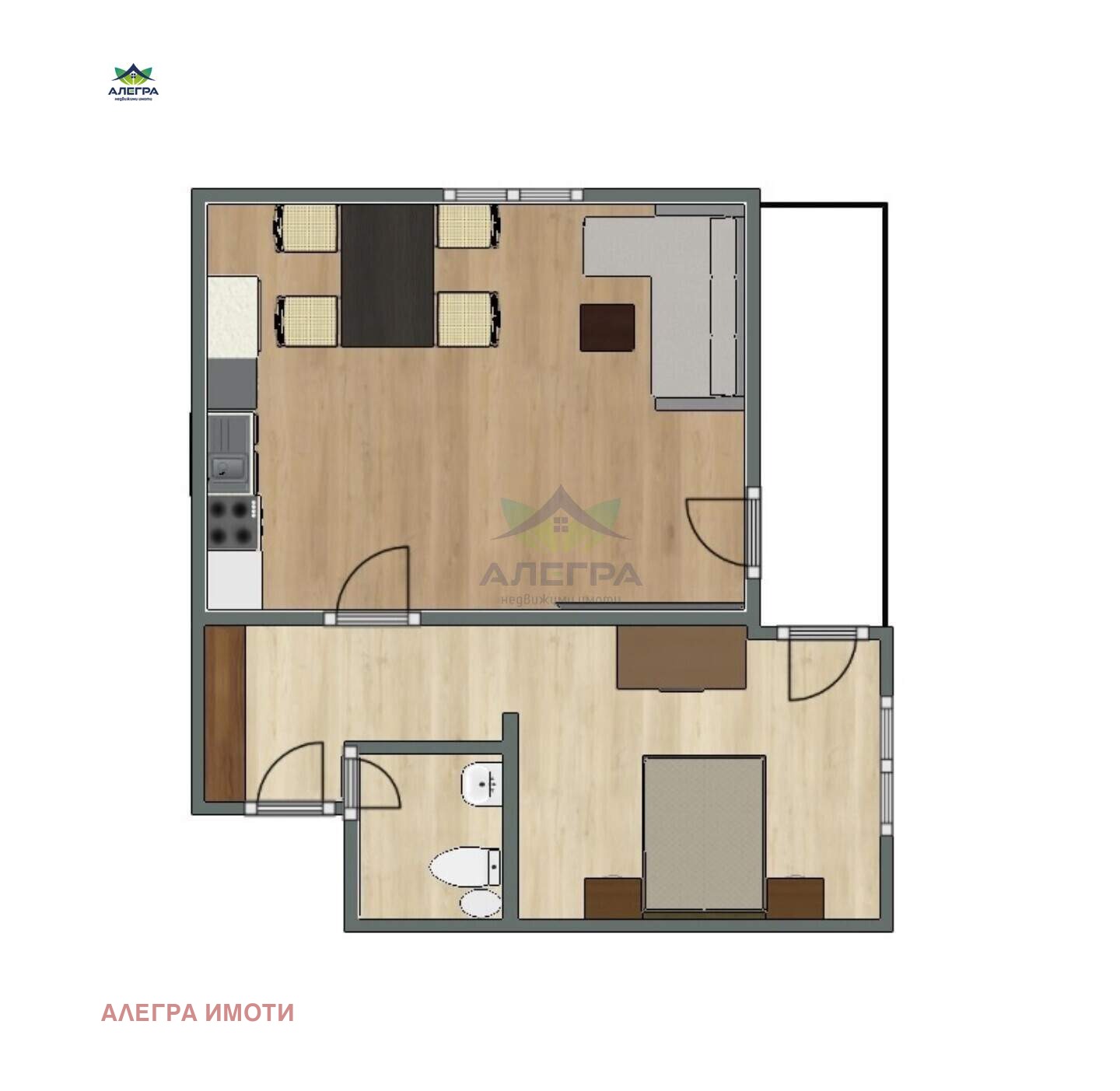 Продава 2-СТАЕН, гр. Пазарджик, Промишлена зона, снимка 2 - Апартаменти - 51823385