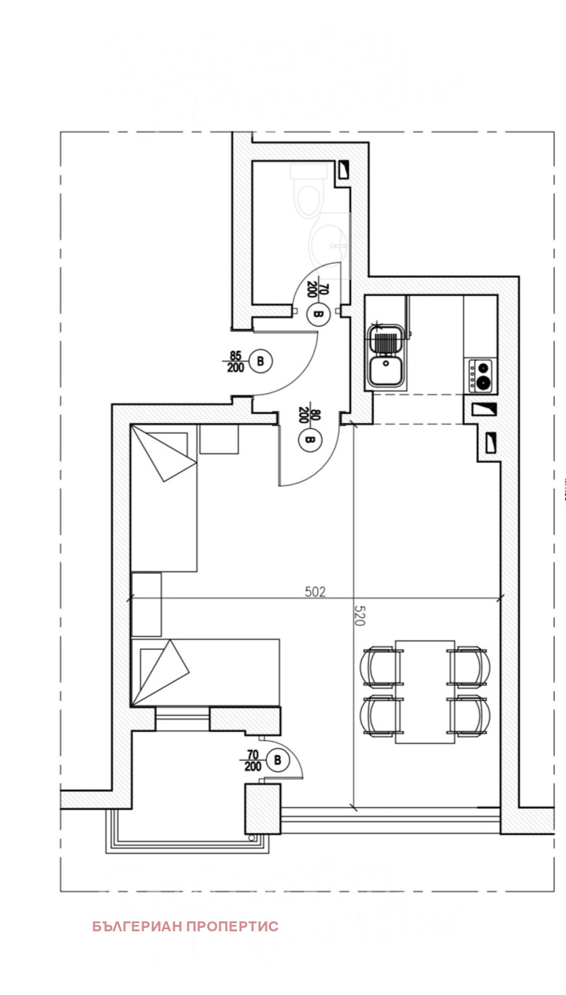 Продава 1-СТАЕН, гр. Ахтопол, област Бургас, снимка 14 - Апартаменти - 53326478