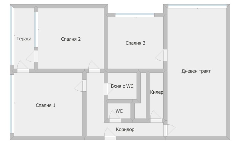 Продава 4-СТАЕН, гр. Варна, Трошево, снимка 16 - Aпартаменти - 48692587