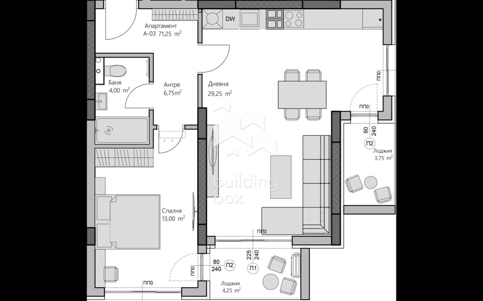 Продава 2-СТАЕН, гр. Пловдив, Христо Смирненски, снимка 2 - Апартаменти - 53858069