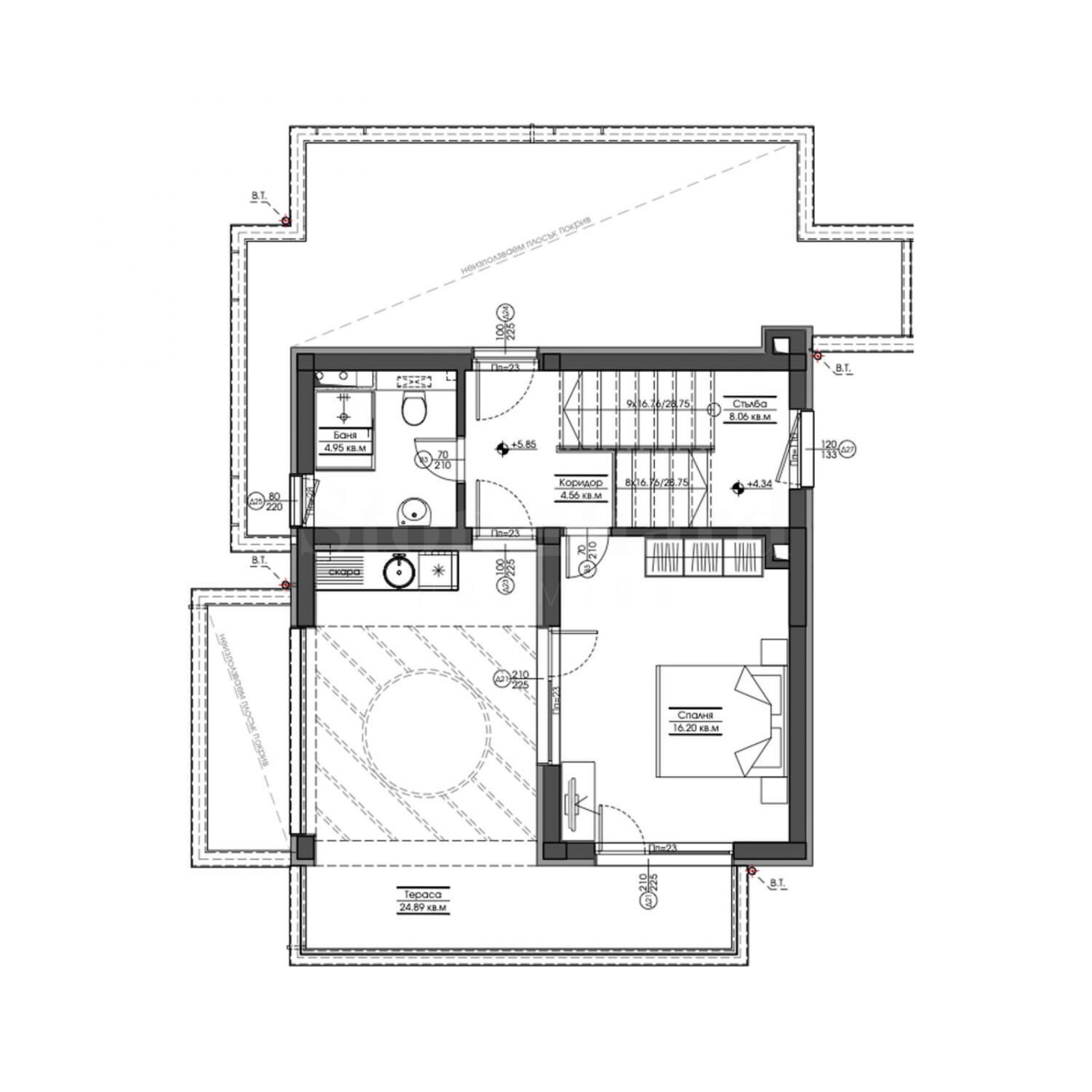 Продава КЪЩА, гр. Черноморец, област Бургас, снимка 4 - Къщи - 55057292