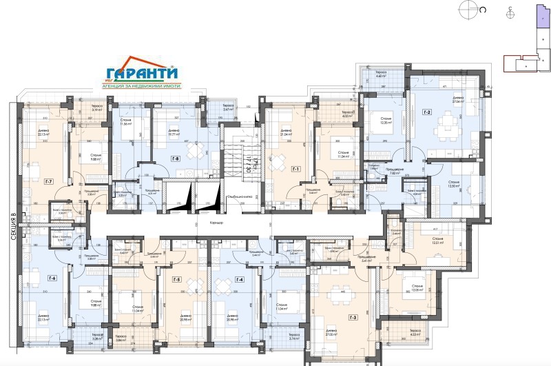 Продава  2-стаен град Пловдив , Гагарин , 62 кв.м | 84174886 - изображение [3]