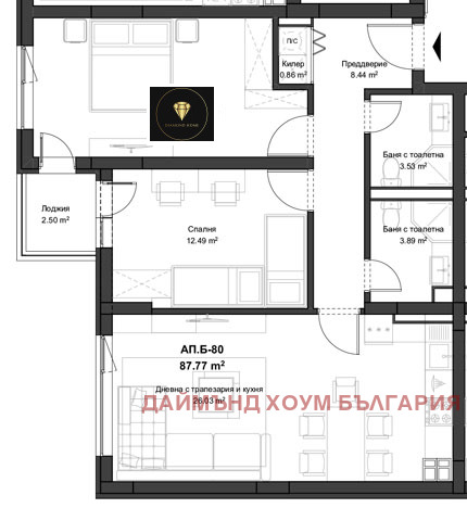 Продава 3-СТАЕН, гр. Пловдив, Кючук Париж, снимка 2 - Aпартаменти - 48674751