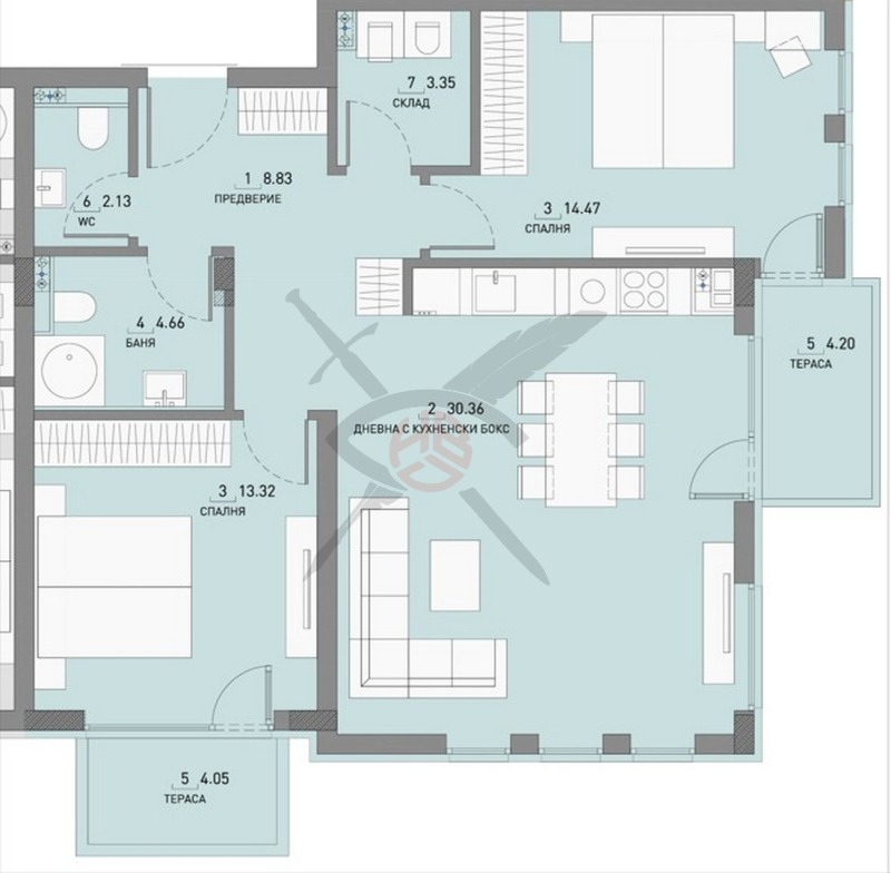 Продава  3-стаен град София , Малинова долина , 120 кв.м | 65923735 - изображение [4]
