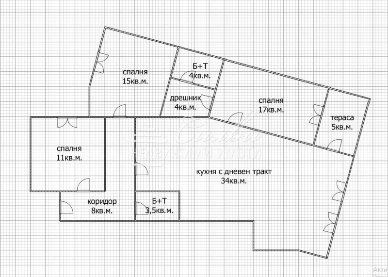 Продава 4-СТАЕН, гр. Търговище, Боровец, снимка 4 - Aпартаменти - 48795763