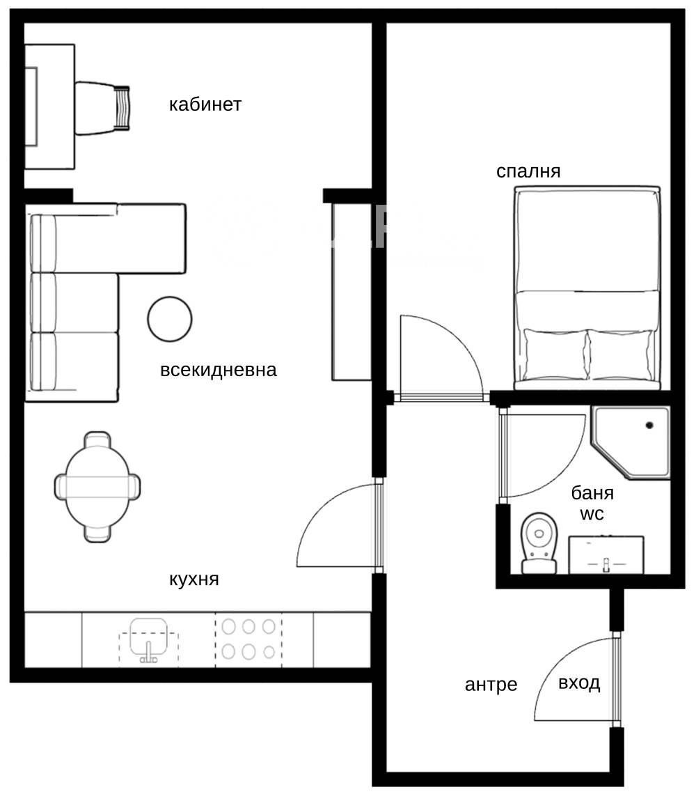 Продава 2-СТАЕН, гр. София, Лозенец, снимка 10 - Апартаменти - 54120085