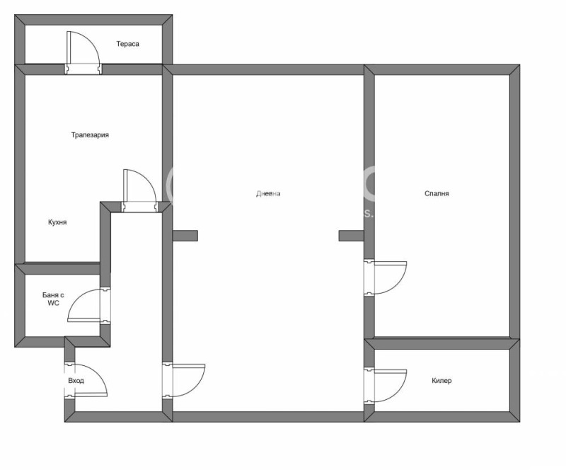 Eladó  1 hálószoba Sofia , Centar , 81 négyzetméter | 14173665 - kép [3]