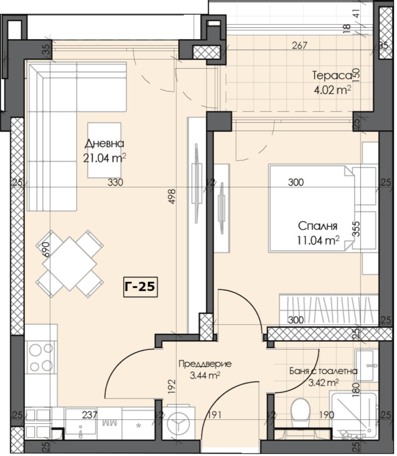 À venda  1 quarto Plovdiv , Karchiiaka , 62 m² | 93623448 - imagem [2]