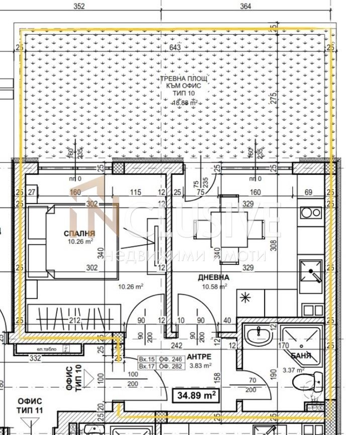 Na prodej  1 ložnice Varna , k.k. Sv.Sv. Konstantin i Elena , 53 m2 | 31826910 - obraz [3]