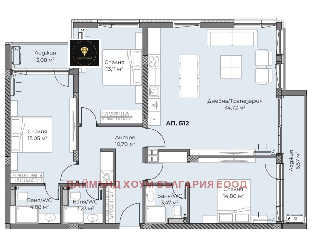 Продава 4-СТАЕН, гр. Пловдив, Христо Смирненски, снимка 2 - Aпартаменти - 48194011