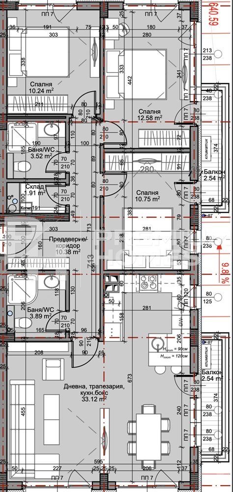 Продава 4-СТАЕН, гр. София, Младост 4, снимка 13 - Апартаменти - 53041393