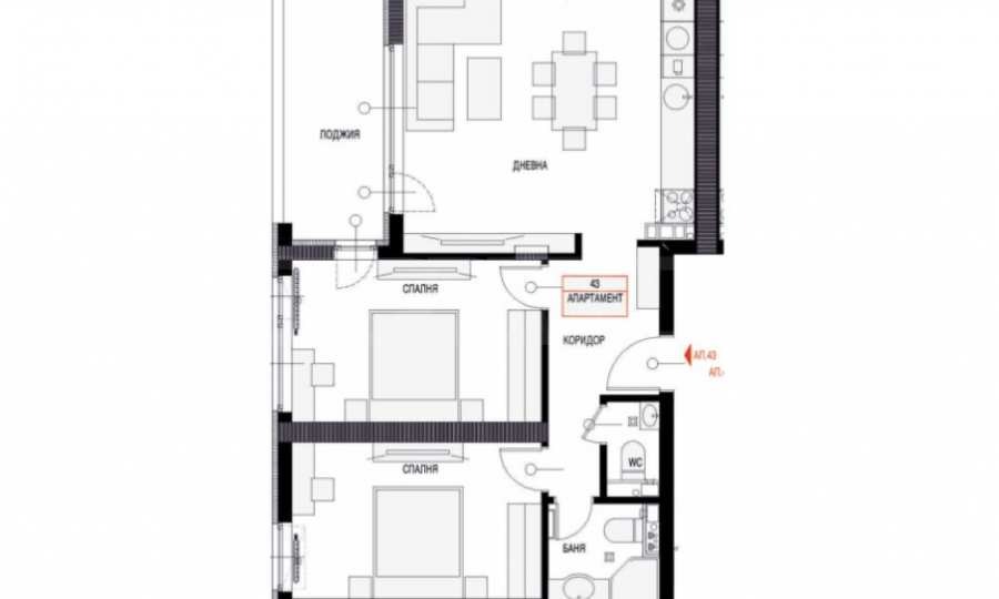 Продава 3-СТАЕН, гр. София, Люлин 2, снимка 16 - Апартаменти - 53778383