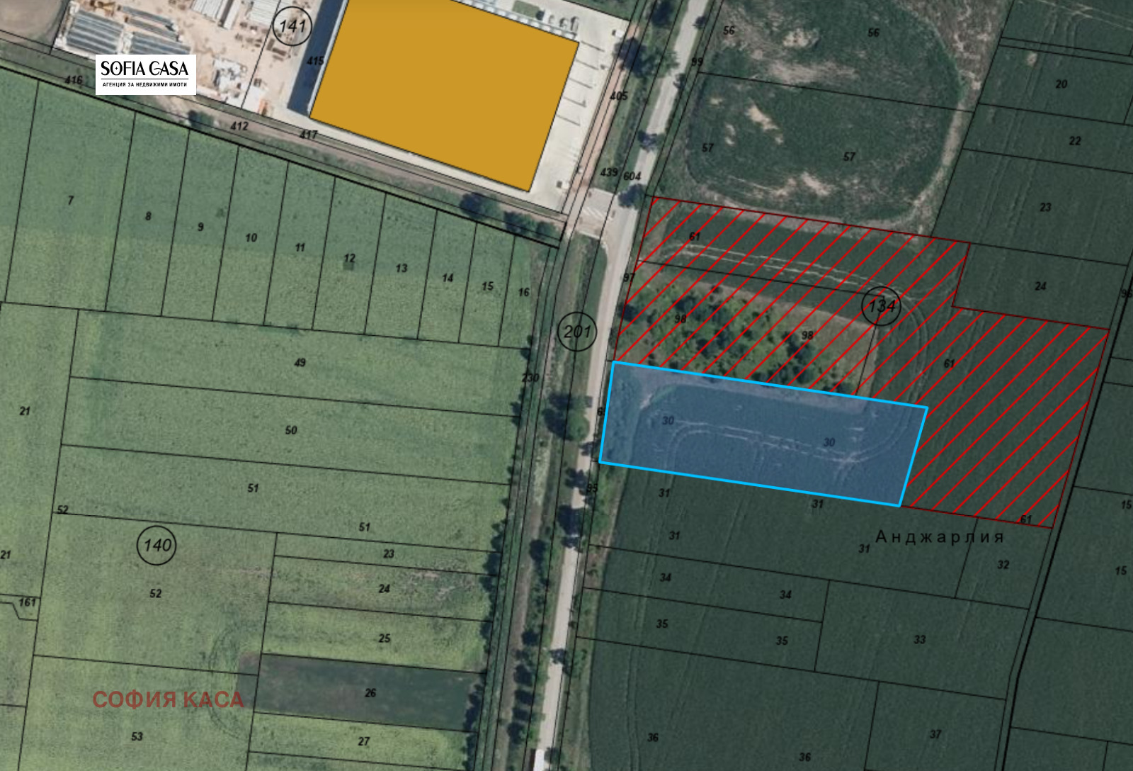 Продава ПАРЦЕЛ, с. Равно поле, област София област, снимка 2 - Парцели - 54040830