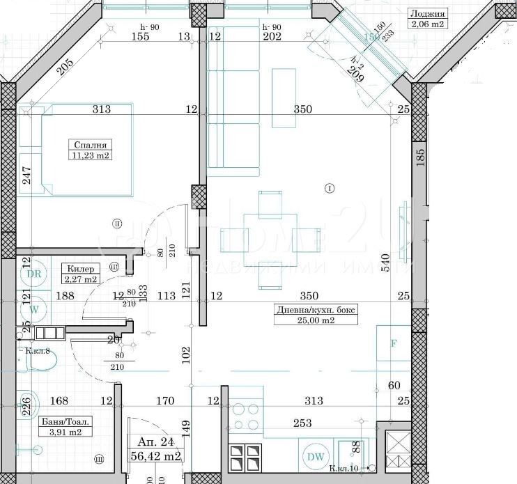 Продава  2-стаен град Варна , Победа , 64 кв.м | 21630555 - изображение [5]