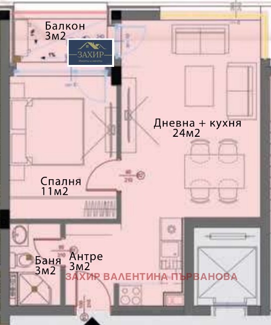 Продава  2-стаен град София , Модерно предградие , 62 кв.м | 40491942 - изображение [2]