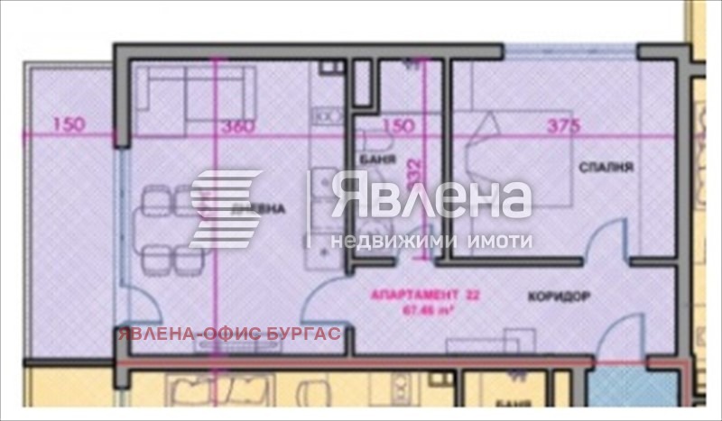 Продава 2-СТАЕН, гр. Поморие, област Бургас, снимка 3 - Апартаменти - 52619419