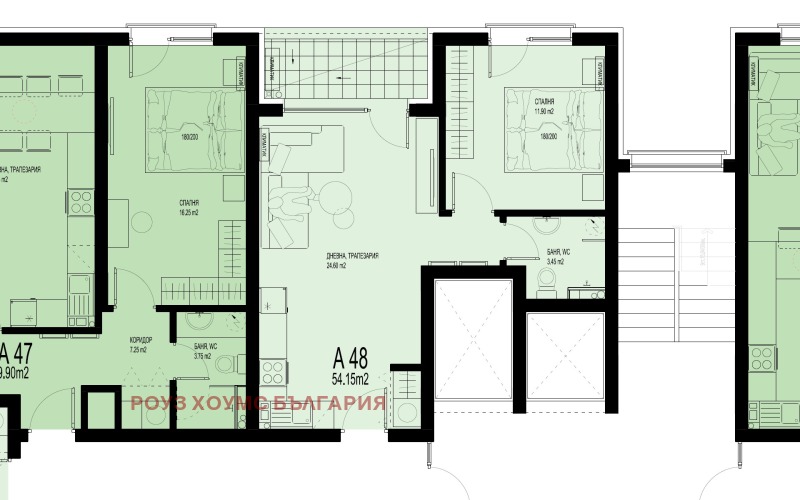 Продава 2-СТАЕН, гр. Пловдив, Христо Смирненски, снимка 4 - Апартаменти - 52550394
